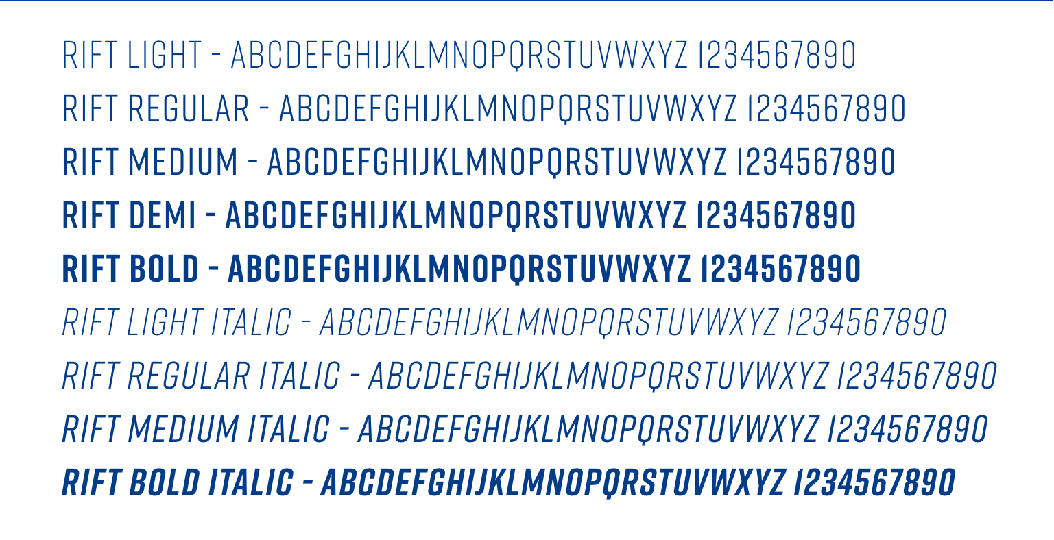 UCR Typefaces Brand Identity